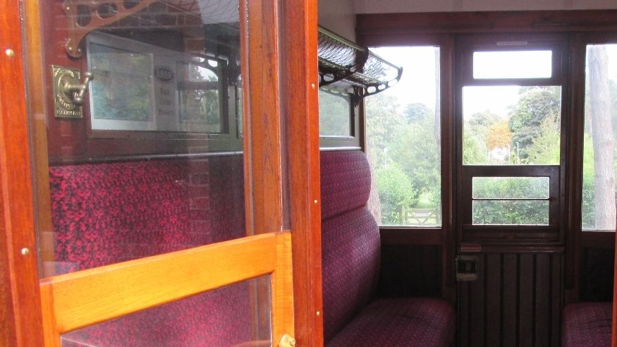 Our carriage for the return trip was built in Doncaster in 1924